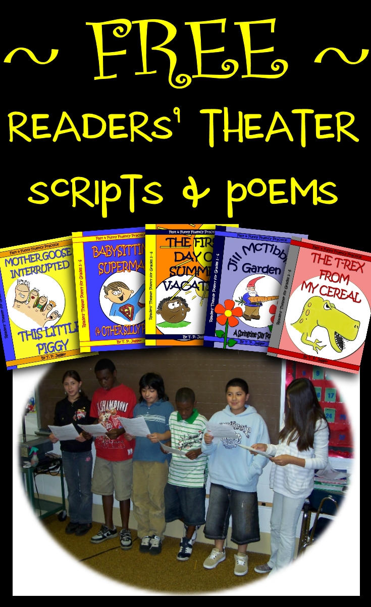 Free Readers' Theater | Free Reading Fluency Activities | TP Jagger